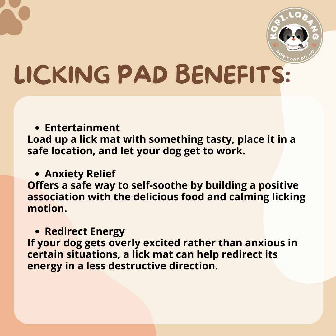 ✅[SG] MR LICK PAD TRAY SLOW FEEDER FOR DOGS AND CATS★ Behavior Modification Training ★ FREE Mr Licky Mat Food Ideas e-Guide Worth $7 ★ SG Stock ★ Kopi Lobang ★ Perfect for Gift