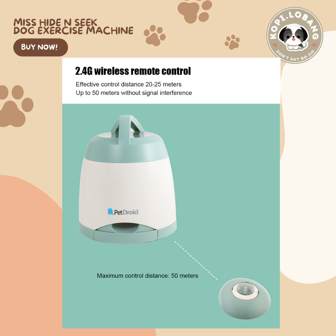 ✅[SG] MISS AUTOMATIC HOME EXERCISE FEEDING MACHINE ★ FREE Enrichment Tips & Ideas e-Guide Worth $7★ Enrichment ★ SG Stock ★ Kopi Lobang