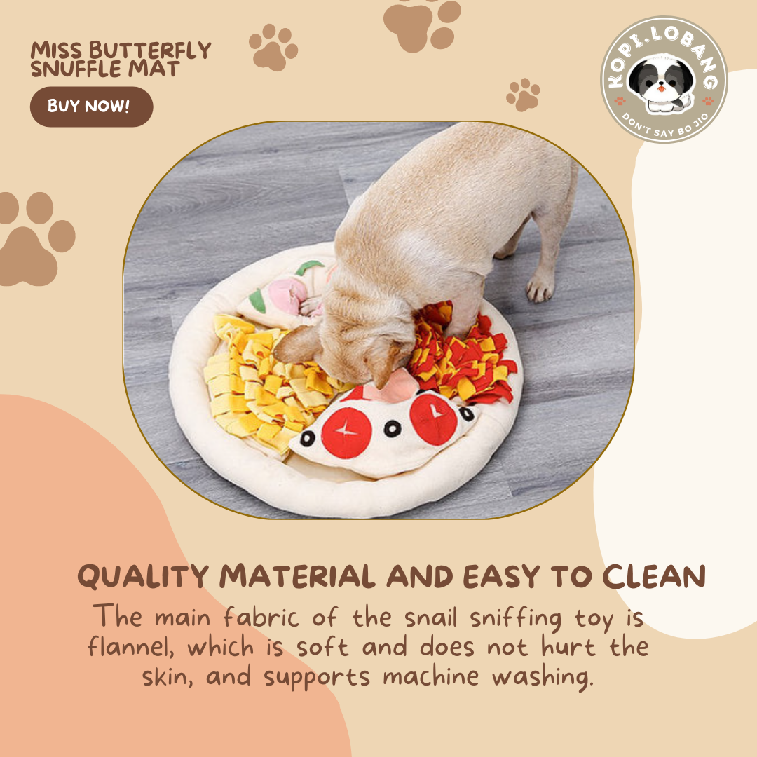 ✅[SG] MR PIZZA SNUFFLE MAT ★ Nosework Training ★ FREE Enrichment Tips & Ideas e-Guide Worth $7 ★ SG Stock ★ Kopi Lobang ★ For Dog Cat