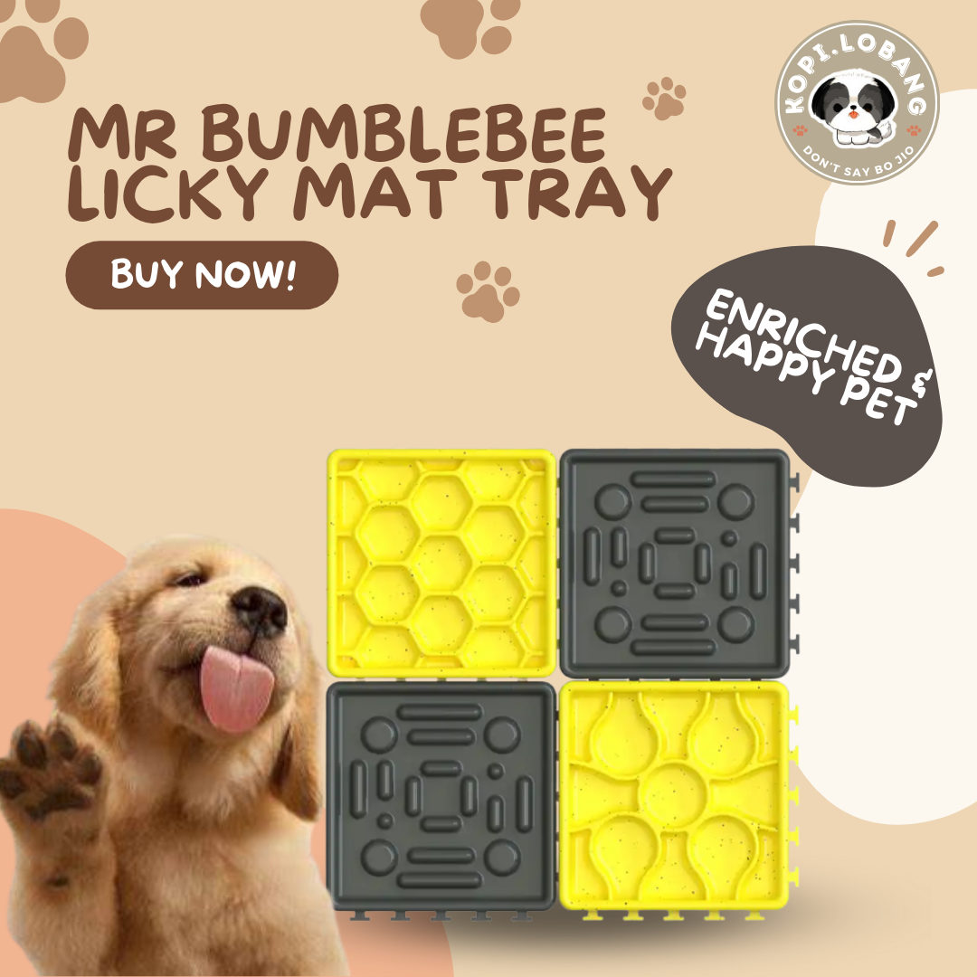 ✅[SG] MR LICK PAD TRAY SLOW FEEDER FOR DOGS AND CATS★ Behavior Modification Training ★ FREE Mr Licky Mat Food Ideas e-Guide Worth $7 ★ SG Stock ★ Kopi Lobang ★ Perfect for Gift