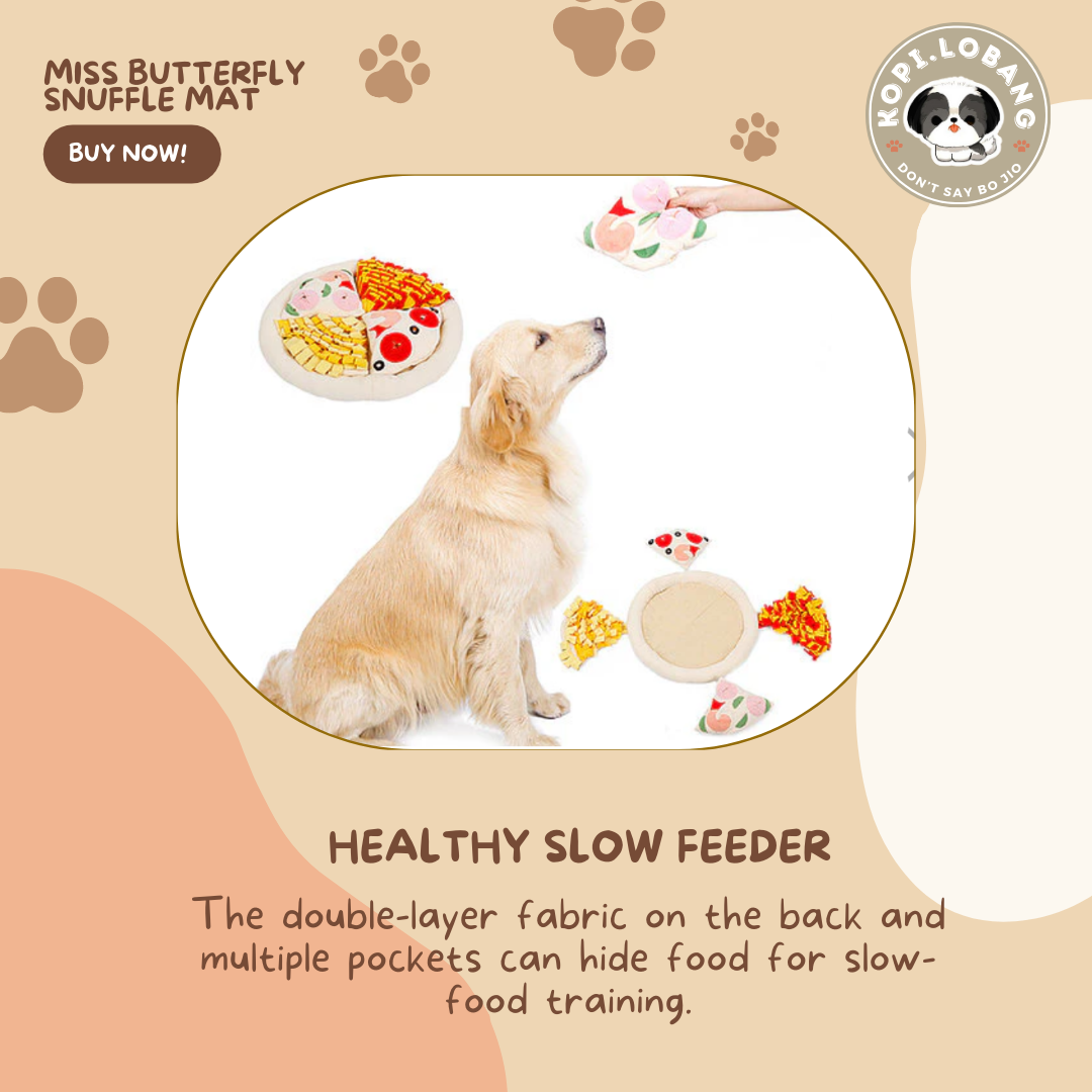 ✅[SG] MR PIZZA SNUFFLE MAT ★ Nosework Training ★ FREE Enrichment Tips & Ideas e-Guide Worth $7 ★ SG Stock ★ Kopi Lobang ★ For Dog Cat