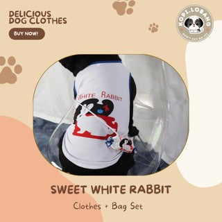 ✅[SG] DELICIOUS PET CLOTHES + BAG FOR DOGS AND CATS★ FREE Enrichment Tips & Ideas e-Guide Worth $7★ Cute & Airy ★ SG Stock ★ Kopi Lobang ★ For Dog Cat ★ Perfect for Gift