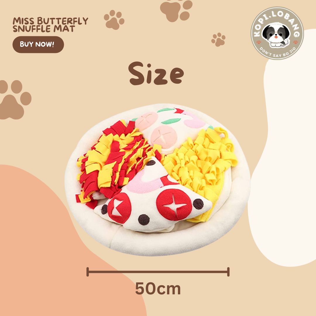 ✅[SG] MR PIZZA SNUFFLE MAT ★ Nosework Training ★ FREE Enrichment Tips & Ideas e-Guide Worth $7 ★ SG Stock ★ Kopi Lobang ★ For Dog Cat