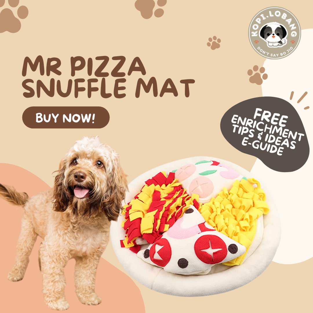 ✅[SG] MR PIZZA SNUFFLE MAT ★ Nosework Training ★ FREE Enrichment Tips & Ideas e-Guide Worth $7 ★ SG Stock ★ Kopi Lobang ★ For Dog Cat